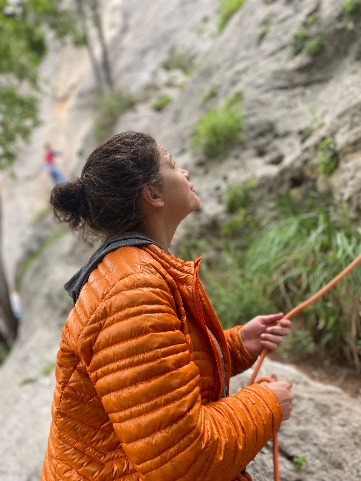 Héloïse Miermon climbing, energy, precision, attentive listening to the body